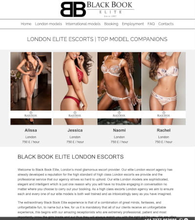 Elite London escort agency