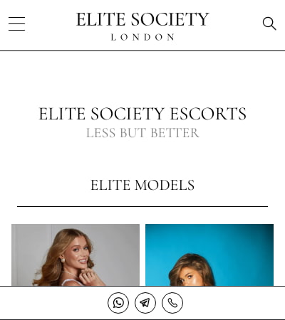 Meet London's elite socxiety escorts