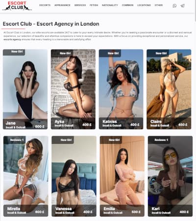 New London escort agency